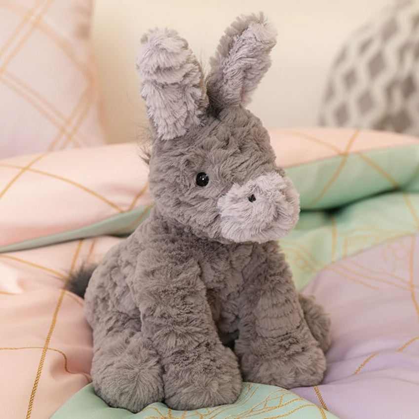 Fluffy Donkey Plushie