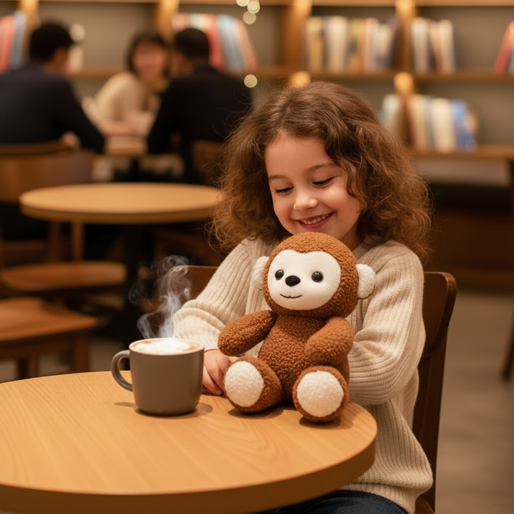 Baby Monkey Plushie
